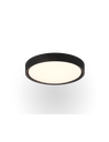 Plafoniera Rotonda Clarimo Led Dimmerabile Nero IP44 Ø33 cm Trio Lighting