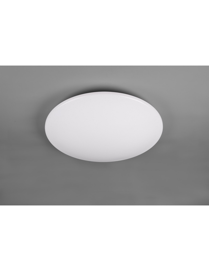 Plafoniera Rotonda Fara Moderna Led RGB Dimmerabile Bianco Ø60 cm Trio Lighting