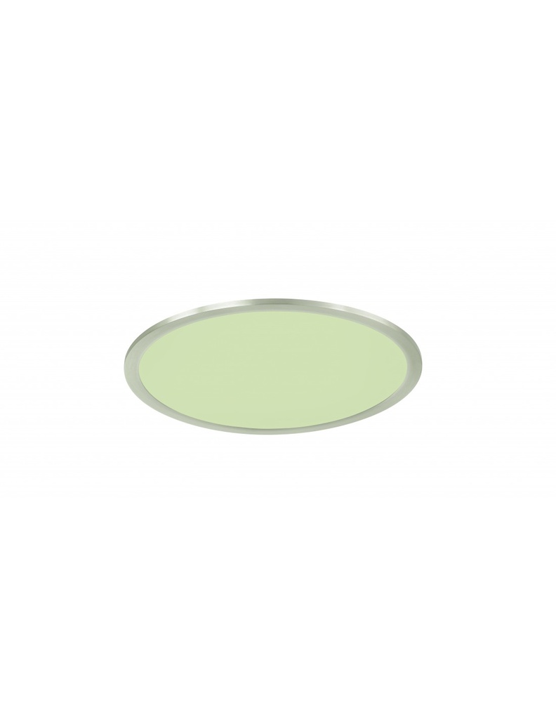 Plafoniera Rotonda Griffin Led Dimmerabile Rgbw Nichel Ø40 cm Trio Lighting