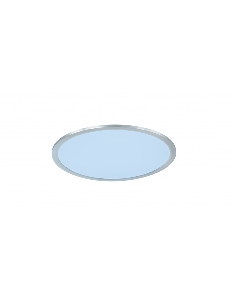 Plafoniera Rotonda Griffin Led Dimmerabile Rgbw Nichel Ø40 cm Trio Lighting