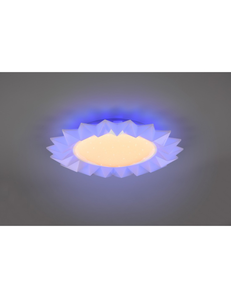 Plafoniera Sunflower Doppio Led Dimmer Rgbw Ø41 cm Trio Lighting