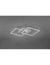 Plafoniera Venida Doppio Quadrato Alluminio Led 25w Dimmerabile L57 cm Trio Lighting