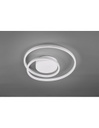 Plafoniera Zibal Bianco Spirale Led 22w Dimmerabile Ø39 cm Trio Lighting
