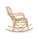 Poltrona Dondolo in Rattan Naturale CASIMIRA 66x82x h88 cm