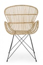 Poltrona Venturs in fibre stile naturale