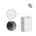 Mobile con asse da stiro Bianco cassetti legno nobilitato cm 44x57xH.89