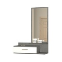 Mobile ingresso con specchio Joy cemento (JOYCE)