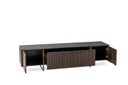 Porta TV nero-ebano 400 cm x 1800 cm H. 450 cm