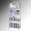 Portascopino ceramica paris bianco tondo cmø11