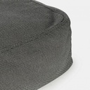 Pouf per esterno in tessuto Antracite SPARROW 50x50x h36 cm