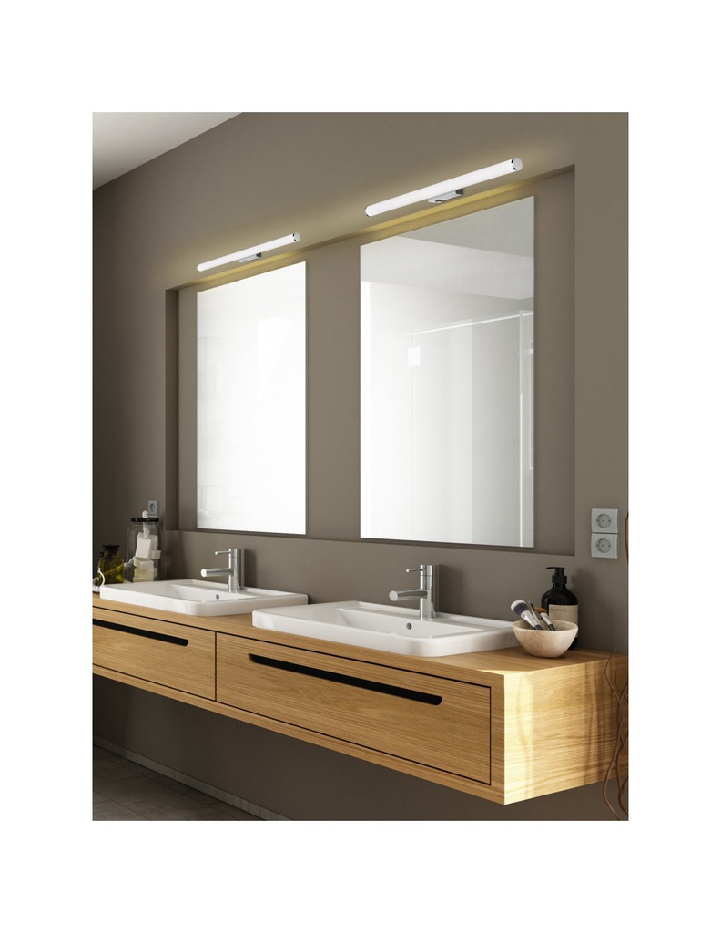 Applique Cromo Da Specchio Mattimo Led IP44 Trio Lighting