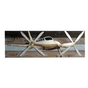 Quadro legno aereoplano cm 40 x 120 x h 3