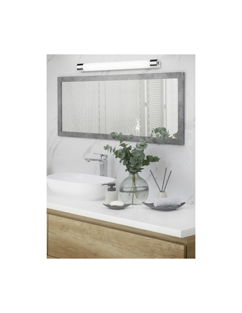 Reglette Applique Led da Specchio Kolian Cromo 64cm IP44 Trio Lighting