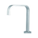 Rubinetto miscelatore da cucina finitura cromo h. 28x24 cm