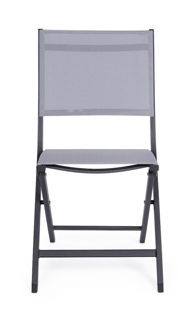 SEDIA PIEGHEVOLE ELIN ANTRACITE-GRIGIO