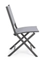 SEDIA PIEGHEVOLE ELIN ANTRACITE-GRIGIO