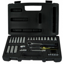 STANLEY Set chiavi a bussola cric + cricchetto bussole 1-4 - 1-94-651