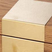Scatola legno 1-2 marrone rettangolare cm31x20h10