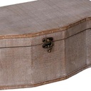 Scatola legno 1-2 marrone rettangolare cm36x20,5h14,5