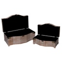 Scatola legno 1-2 marrone rettangolare cm36x20,5h14,5