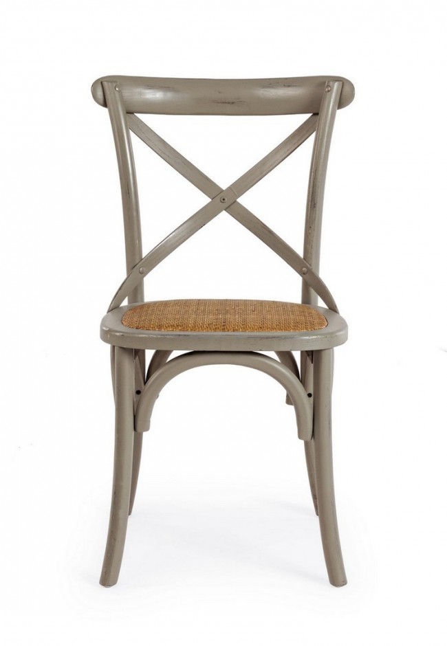 Sedia Cross Grigio Scuro  