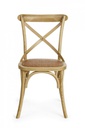 Sedia Cross Marrone Naturale