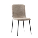 Sedia Patrug in tessuto beige  83x56x43 cm