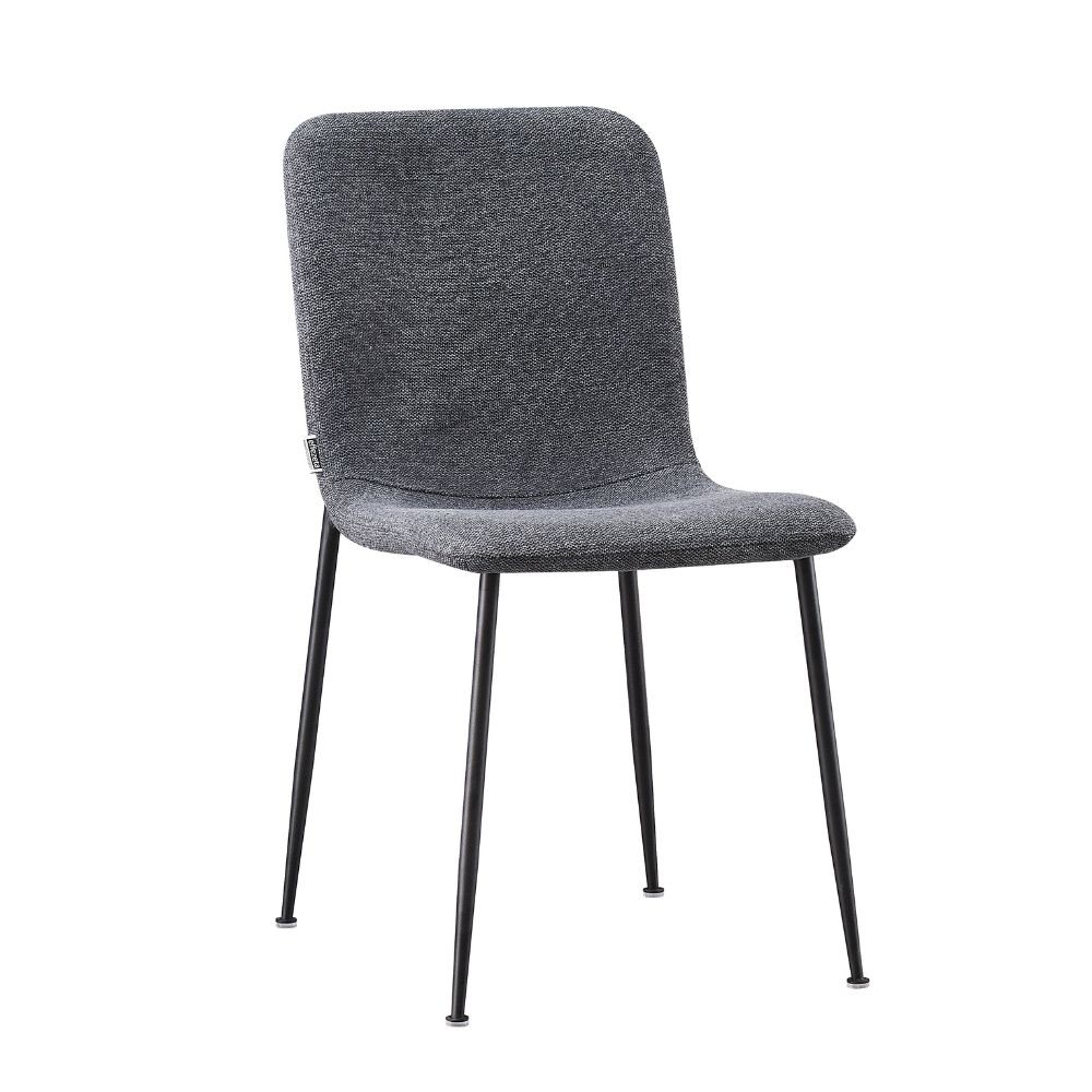 Sedia Patrug in tessuto grigio  83x56x43 cm