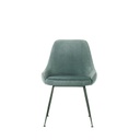 Sedia in microfibra 48.5cm x 49.5cm H. 80cm