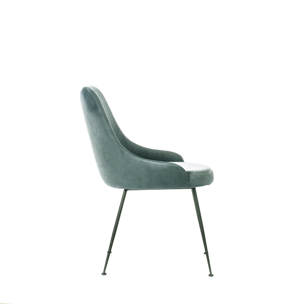 Sedia in microfibra 48.5cm x 49.5cm H. 80cm