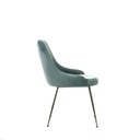 Sedia in microfibra 48.5cm x 49.5cm H. 80cm
