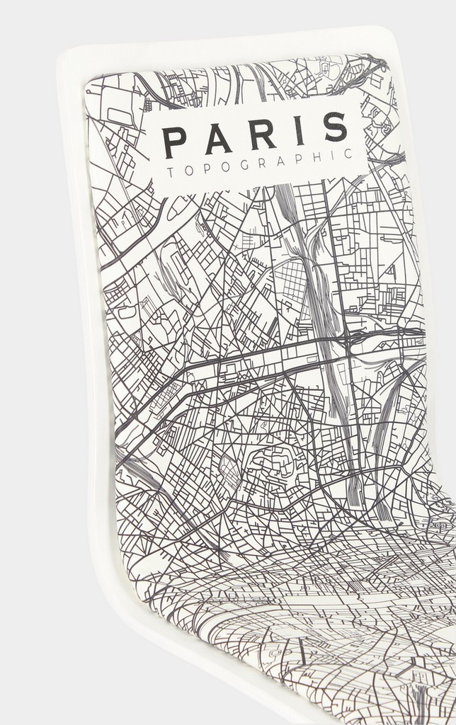 Sedia ufficio acciaio similpelle Young Paris cm 42,5 x 40 x 87
