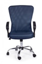 Sedia ufficio tessuto blu Brisbane