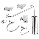 Set accessori bagno 8 pezzi