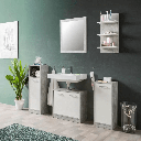 Set bagno Madeira beton bianco EFFEZ