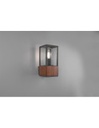 Applique Garonne Da Esterno IP44 1xE27 Legno Trio Lighting