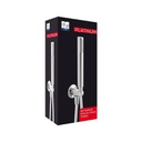 Set doccia tondo duplex con presa acqua e flessibile - serie Platinum