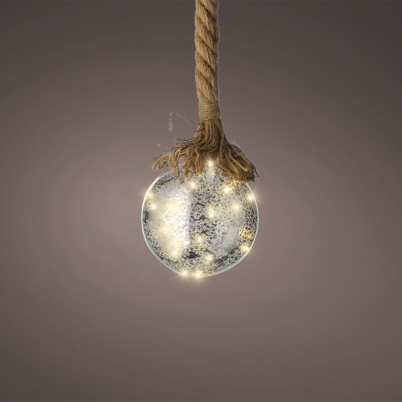 Sfera 15 led D10 cm x H8 cm