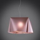 Sospensione Pink Metal in Metallo Cromato Cm. 45 x 21h