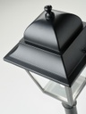 Applique In Basso E27  linea mito  nero