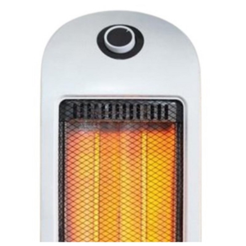 Stufa al Carbonio Oscillante 450W 900W Bianca
