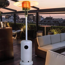 Stufa fungo a GPL 13 KW Bianca