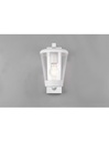 Applique Lanterna Cavado Bianco IP44 Sensore Movimento Trio Lighting