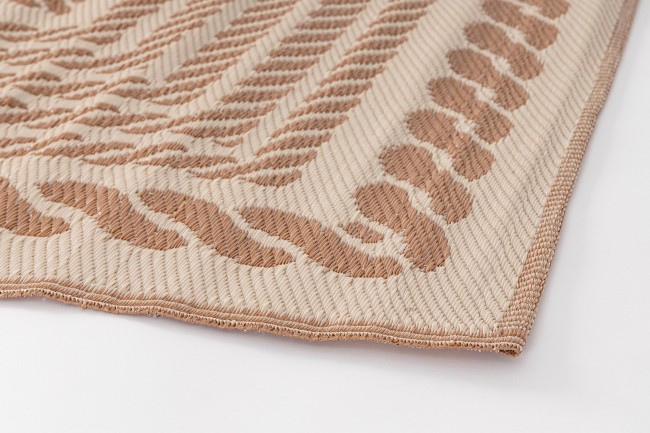 Tappeto Kashan Beige-Marrone 180X270