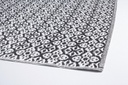 Tappeto Tirrenia Nero-Bia 120X180
