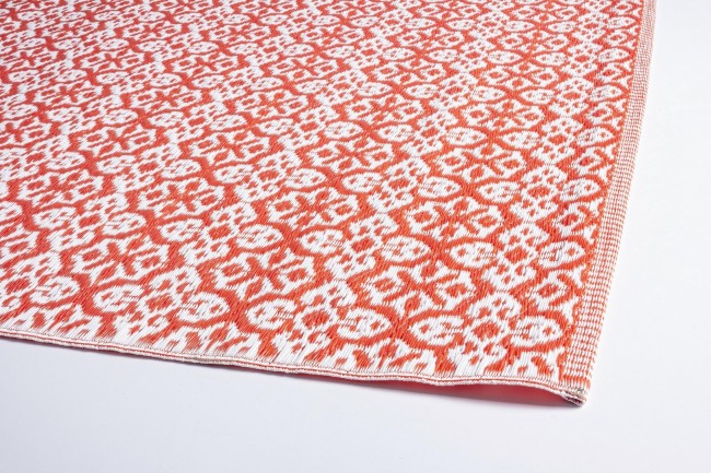 Tappeto Tirrenia Rosso-Bia 120X180
