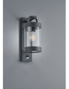 Applique Lanterna Sambesi Antracite Sensore Movimento IP44 Trio Lighting