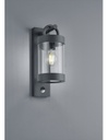Applique Lanterna Sambesi Antracite Sensore Movimento IP44 Trio Lighting