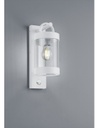 Applique Lanterna Sambesi Bianco IP44 Sensore Movimento Trio Lighting