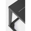Tavolino da giardino Hilde 40x40 cm Antracite iperbriko
